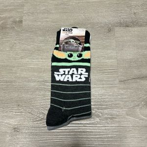 Baby yoda crew socks, Grogu socks, Star Wars mandalorian socks